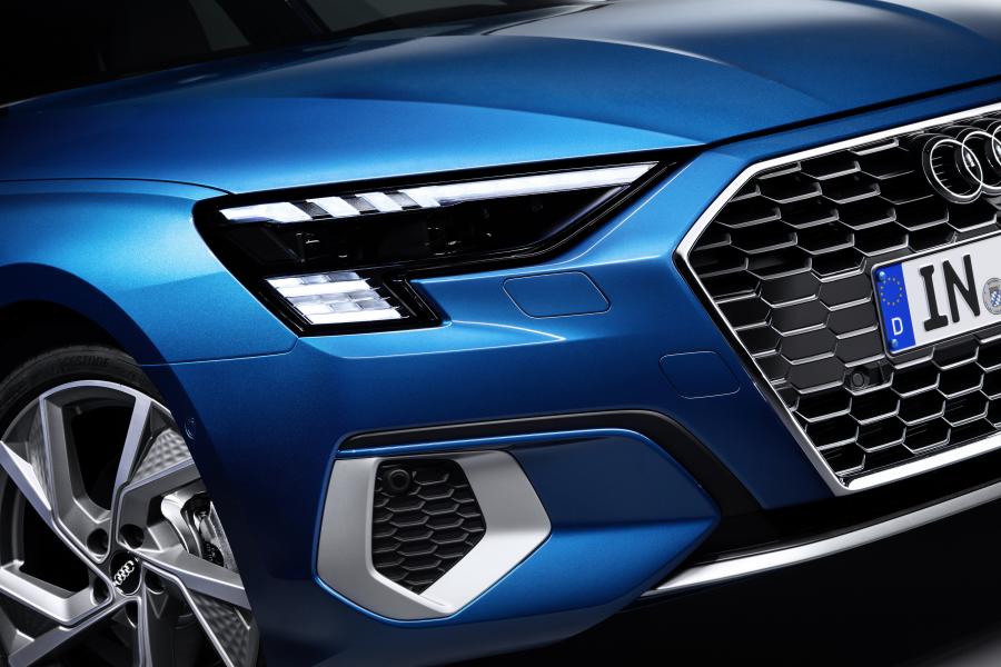 Детали экстерьера Audi A3 Sportback 35 TFSI 2020 года  (WW) (фото 20 из 57)